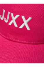 JXBASIC BIG LOGO BASEBALL CAP NOOS - ΡΟΖ