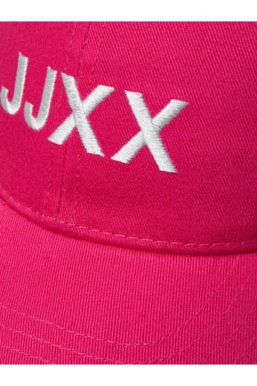 JXBASIC BIG LOGO BASEBALL CAP NOOS - ΡΟΖ