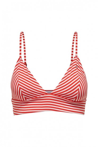 ONLKITTY TRIANGLE BIKINI TOP - ΚΟΚΚΙΝΟ