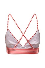 ONLKITTY TRIANGLE BIKINI TOP - ΚΟΚΚΙΝΟ