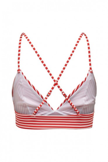 ONLKITTY TRIANGLE BIKINI TOP - ΚΟΚΚΙΝΟ