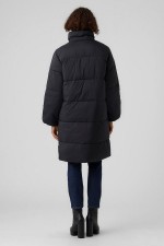 VMAUTUMN LONG COAT GA - ΜΑΥΡΟ