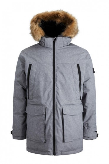 JJECRAFT PARKA SN - ΓΚΡΙ