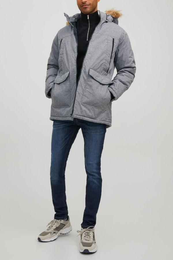 JJECRAFT PARKA SN - ΓΚΡΙ