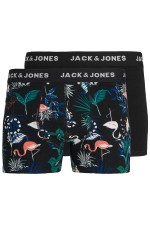 JACBIRD TRUNKS 2 PACK - ΜΑΥΡΟ