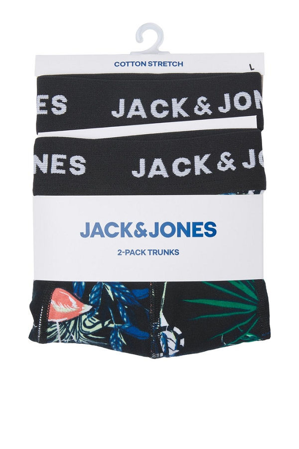 JACBIRD TRUNKS 2 PACK - ΜΑΥΡΟ
