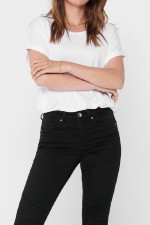 ONLMOSTER S/S O-NECK TOP NOOS JRS - ΛΕΥΚΟ