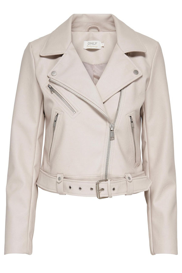ONLVERA FAUX LEATHER BIKER CC OTW - ΜΠΕΖ