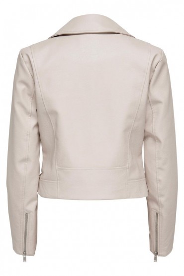 ONLVERA FAUX LEATHER BIKER CC OTW - ΜΠΕΖ