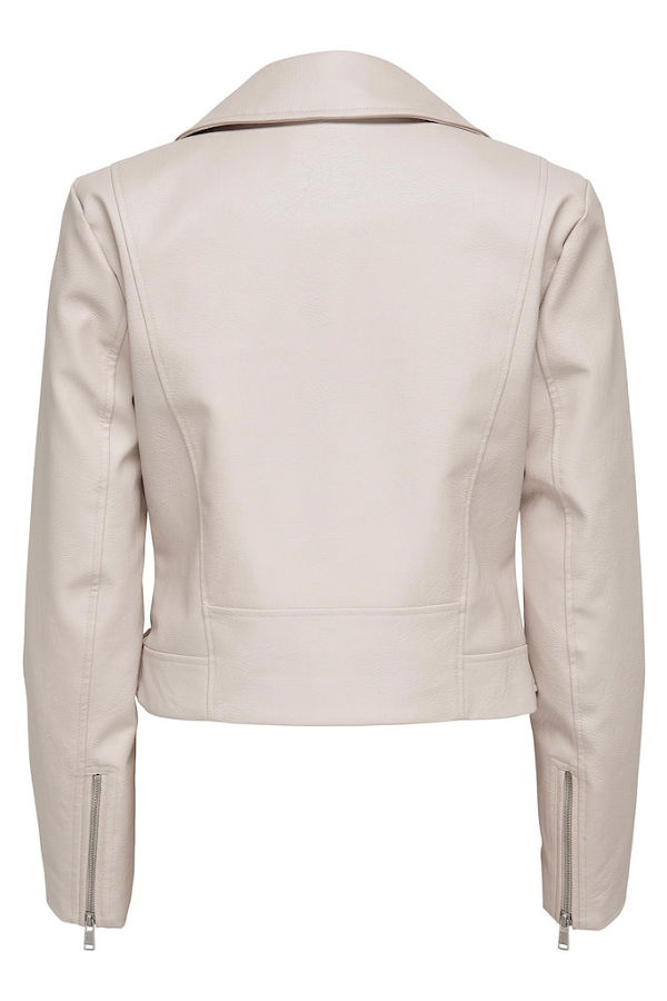 ONLVERA FAUX LEATHER BIKER CC OTW - ΜΠΕΖ