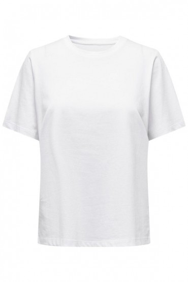 ONLONLY S/S TEE JRS NOOS - ΛΕΥΚΟ