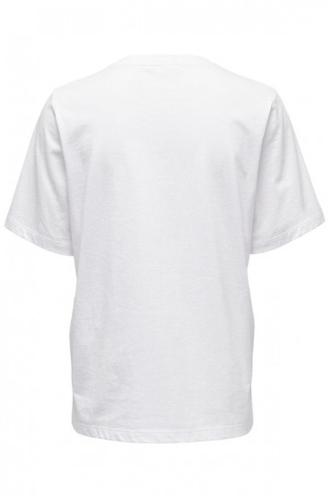 ONLONLY S/S TEE JRS NOOS - ΛΕΥΚΟ