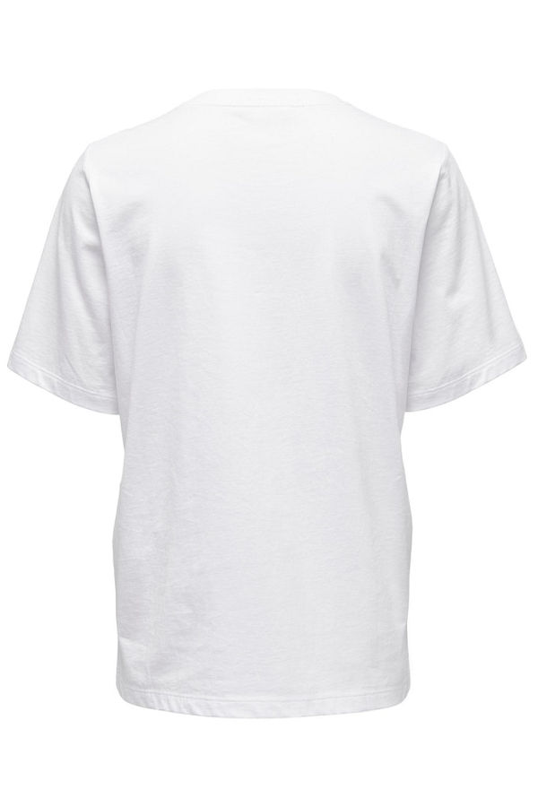 ONLONLY S/S TEE JRS NOOS - ΛΕΥΚΟ