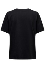 ONLONLY S/S TEE JRS NOOS - ΜΑΥΡΟ