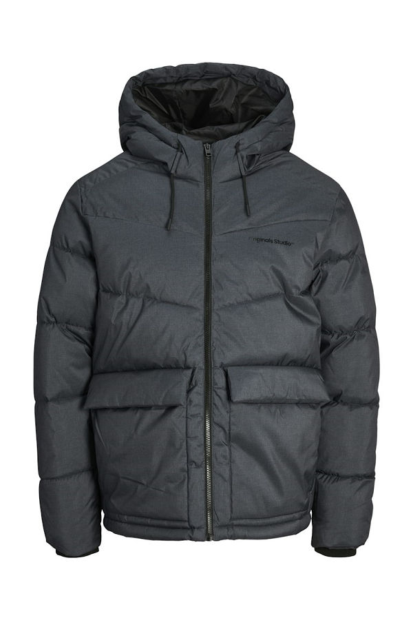 JORVESTEBRO PUFFER JACKET - ΓΚΡΙ