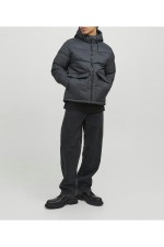 JORVESTEBRO PUFFER JACKET - ΓΚΡΙ