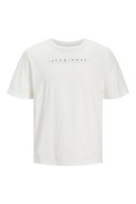 JJSETRA TEE CREW NECK - ΛΕΥΚΟ