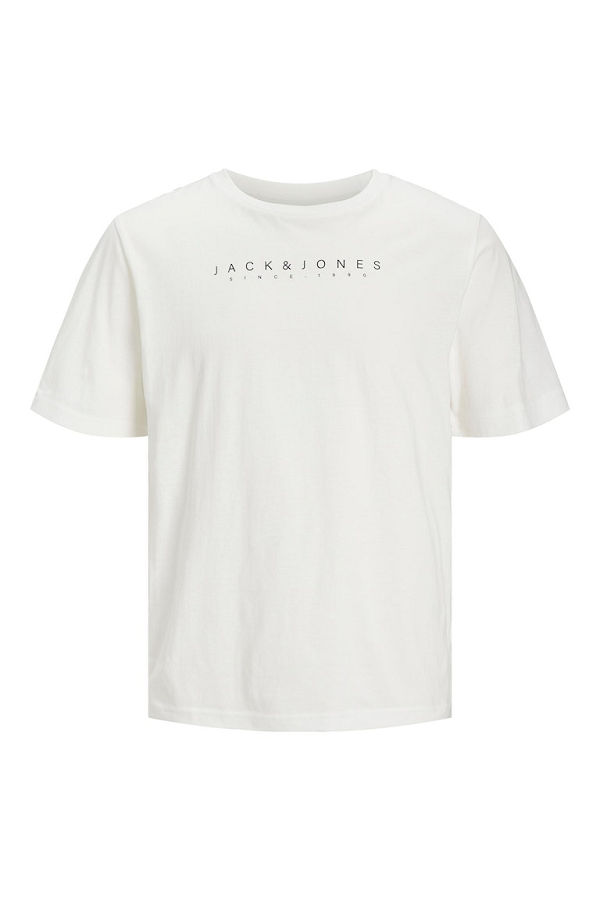 JJSETRA TEE CREW NECK - ΛΕΥΚΟ