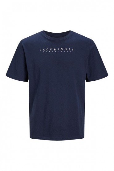 JJSETRA TEE CREW NECK - ΜΠΛΕ