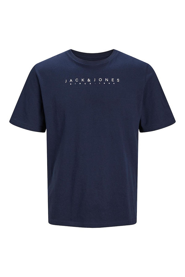 JJSETRA TEE CREW NECK - ΜΠΛΕ