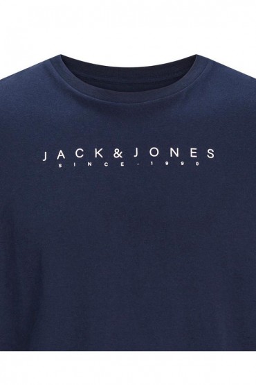 JJSETRA TEE CREW NECK - ΜΠΛΕ