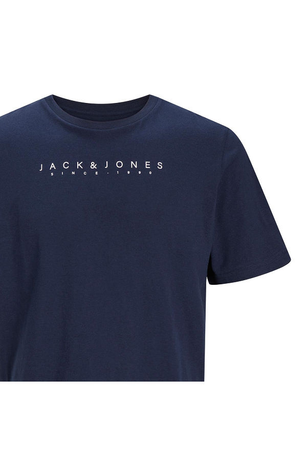 JJSETRA TEE CREW NECK - ΜΠΛΕ