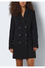 NMDAKOTA L/S BLAZER DRESS WVN WK - ΜΑΥΡΟ