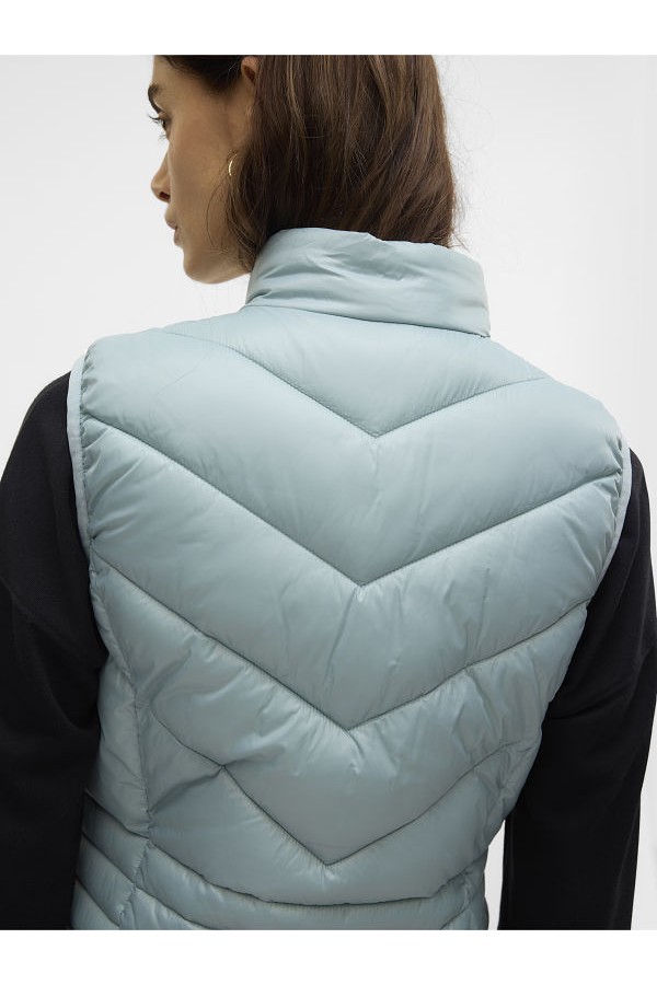 VMSORAYASIV SHORT WAISTCOAT BOO - ΠΡΑΣΙΝΟ