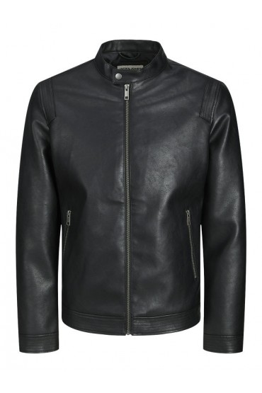 JJEROCKY CLEAN JACKET NOOS PLS - ΜΑΥΡΟ
