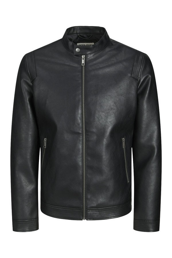 JJEROCKY CLEAN JACKET NOOS PLS - ΜΑΥΡΟ