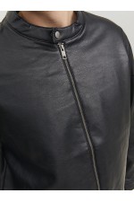 JJEROCKY CLEAN JACKET NOOS PLS - ΜΑΥΡΟ