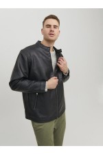 JJEROCKY CLEAN JACKET NOOS PLS - ΜΑΥΡΟ