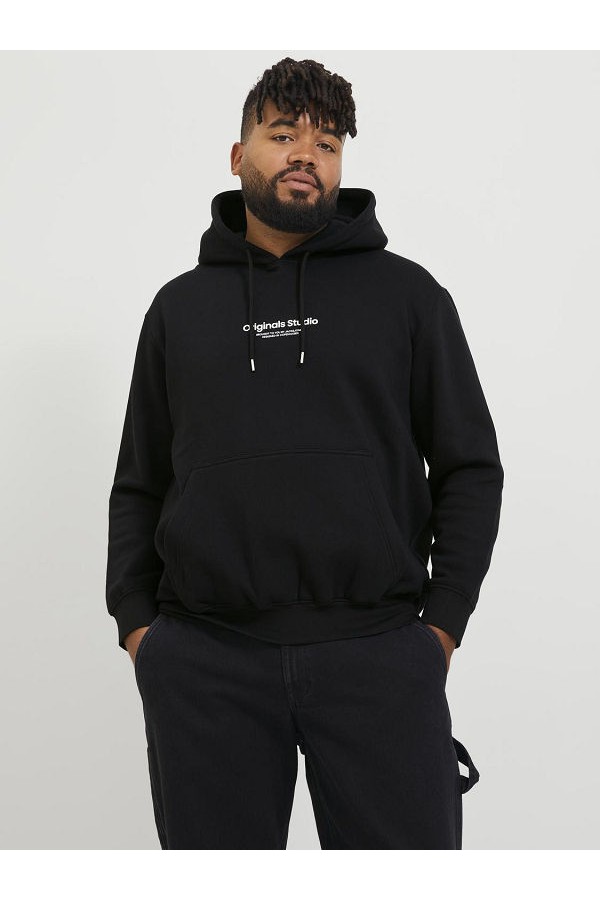 JORVESTERBRO SWEAT HOOD NOOS PLS - ΜΑΥΡΟ