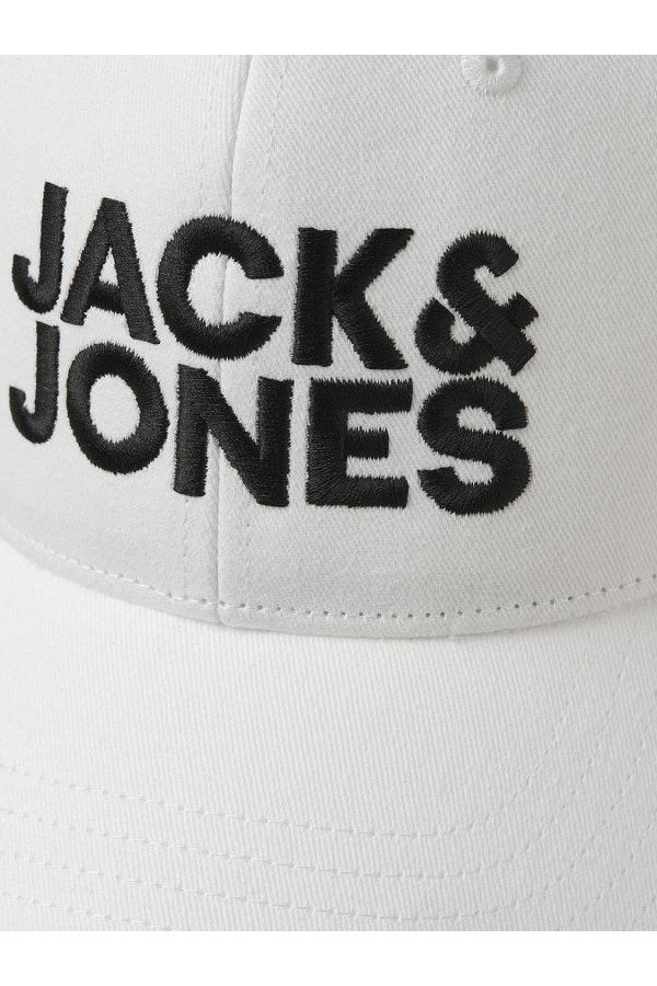 JACGALL BASEBALL CAP NOOS - ΛΕΥΚΟ