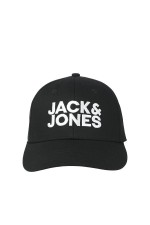 JACGALL BASEBALL CAP NOOS - ΜΑΥΡΟ