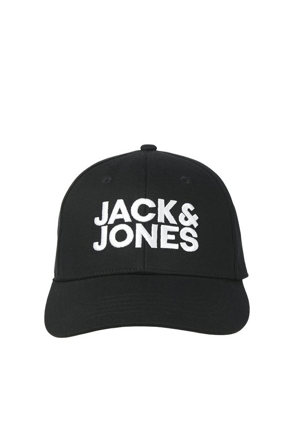 JACGALL BASEBALL CAP NOOS - ΜΑΥΡΟ