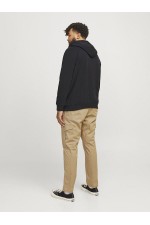 JJECALEB VARSITY SWEAT HOOD NOOS PLS - ΜΑΥΡΟ