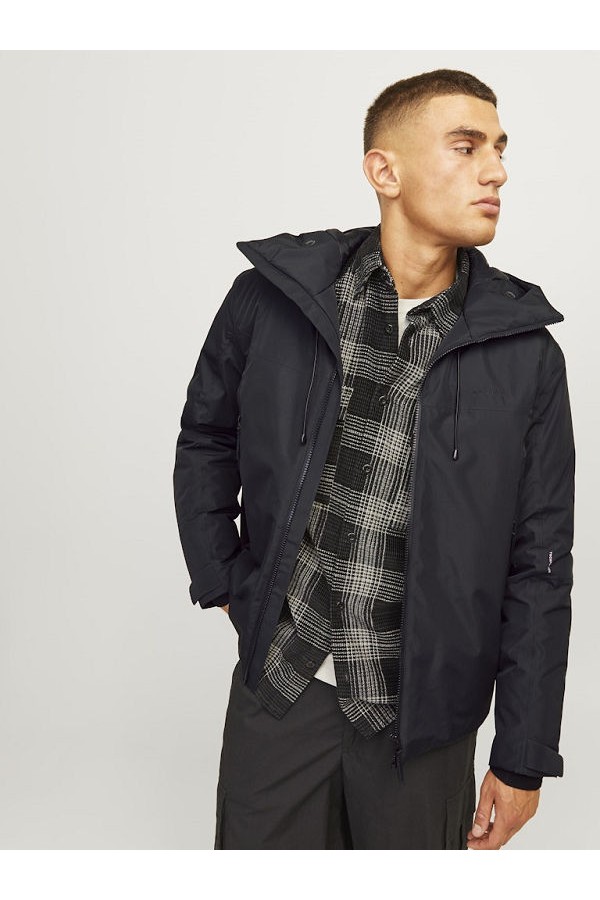 JCOSUMMIT PADDED SHELL JACKET SN - ΜΑΥΡΟ