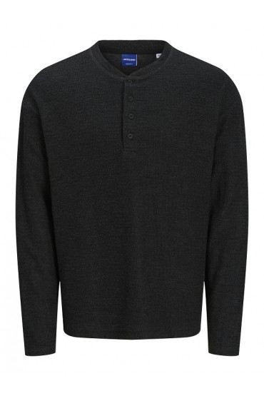 JORAUSTIN HENLEY LS CN STYD AW24 - ΜΑΥΡΟ