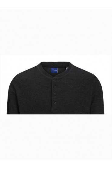 JORAUSTIN HENLEY LS CN STYD AW24 - ΜΑΥΡΟ