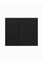 JORAUSTIN HENLEY LS CN STYD AW24 - ΜΑΥΡΟ