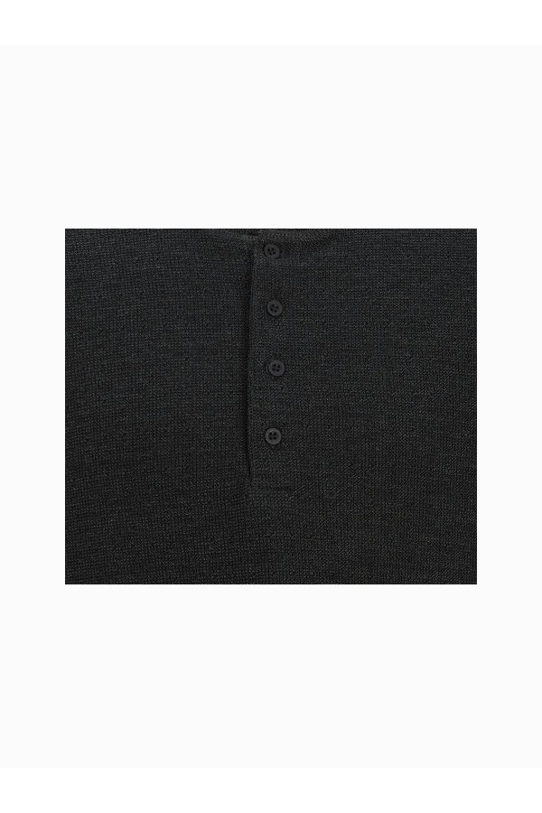 JORAUSTIN HENLEY LS CN STYD AW24 - ΜΑΥΡΟ