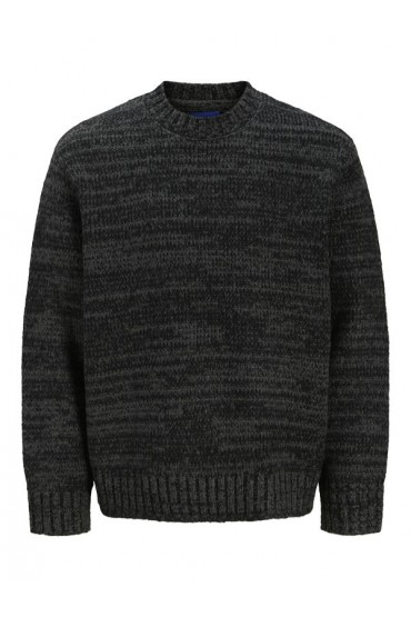 JORWINTER SPACE DYE KNIT STYD AW24 - ΜΑΥΡΟ