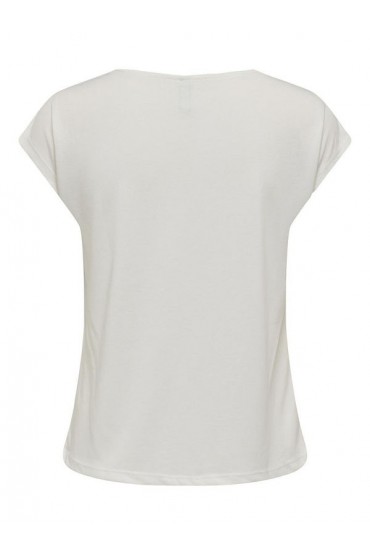ONLFREE S/S MOD V-NECK TOP JRS NOOS - ΛΕΥΚΟ