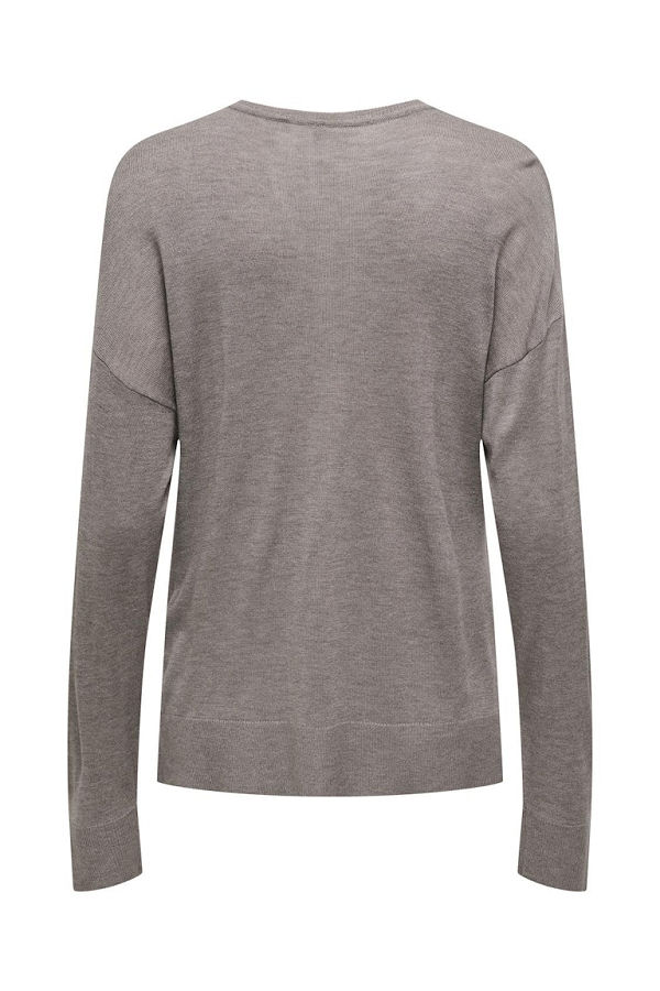 ONLVIENNA LS V-NECK CC KNT NC-24 - ΚΑΦΕ