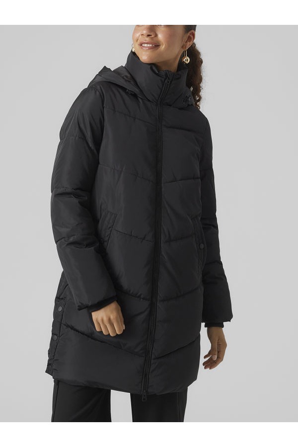 VMHALSEY COAT GA BOO - ΜΑΥΡΟ