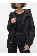 VMPAISLEY PARKA JACKET NOOS - ΜΑΥΡΟ