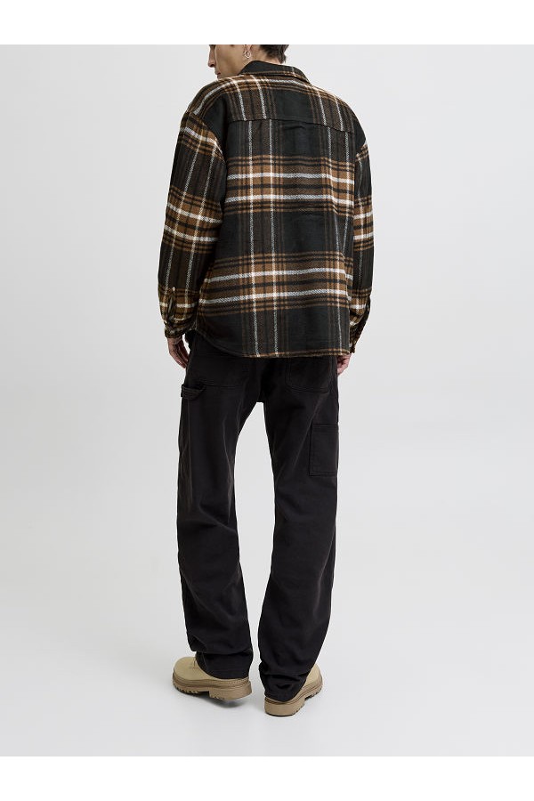 JJEBRADLEY OLLIE OVERSHIRT LS NOOS - ΚΑΦΕ