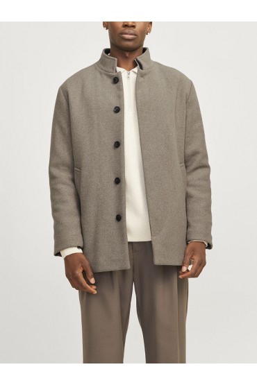 JJEHARRISON WOOL BLEND JACKET SN - ΜΠΕΖ