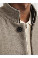 JJEHARRISON WOOL BLEND JACKET SN - ΜΠΕΖ